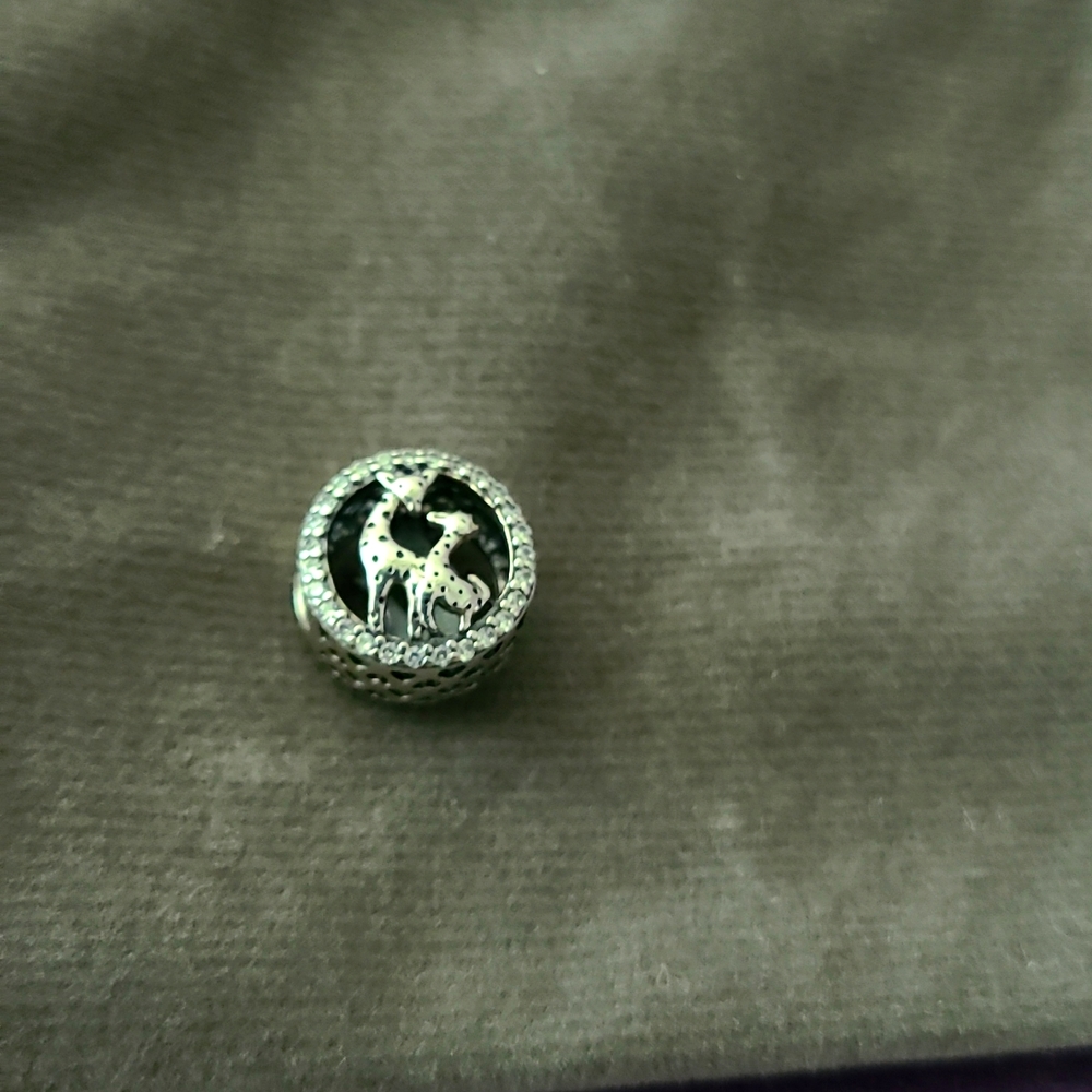 Giraffe bead Charm For Pandora  or European Style Braclet.